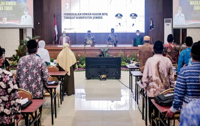 Pemkab Jember Beri Pembekalan kepada Dewan Hakim MTQ Tingkat Kabupaten Jember